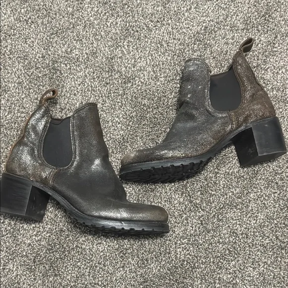 Frye Sabrina Shimmer Chelsea Boots 9.5 - Picture 1 of 3